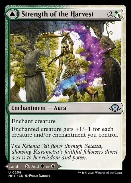 Strength of the Harvest // Haven of the Harvest (258) - Modern Horizons 3 (MH3)