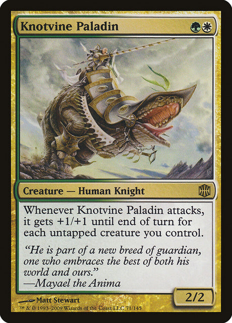 Knotvine Paladin (71) - Alara Reborn (ARB)