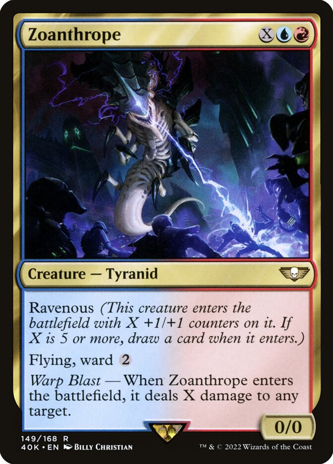 Zoanthrope (149) - Warhammer 40,000 Commander (40K)