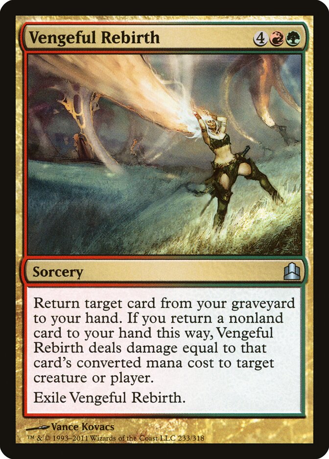 Vengeful Rebirth (233) - Commander 2011 (CMD)