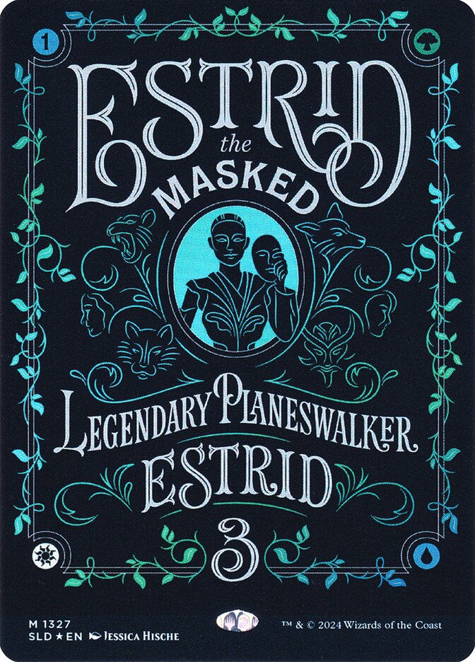 Estrid, the Masked // Estrid, the Masked (1327) - Secret Lair Drop (SLD)