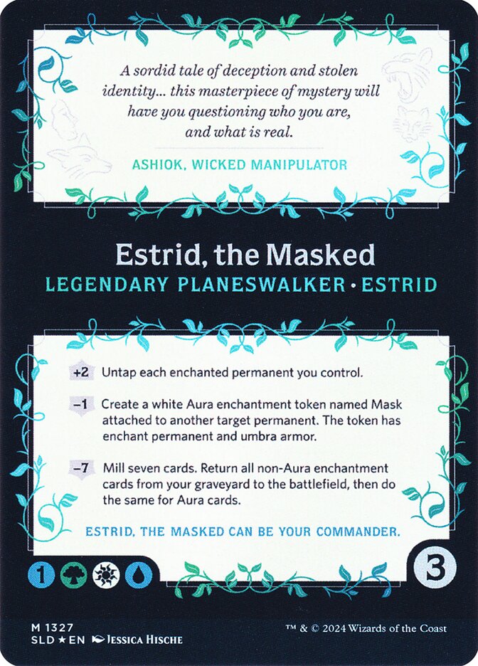 Estrid, the Masked // Estrid, the Masked (1327) - Secret Lair Drop (SLD)