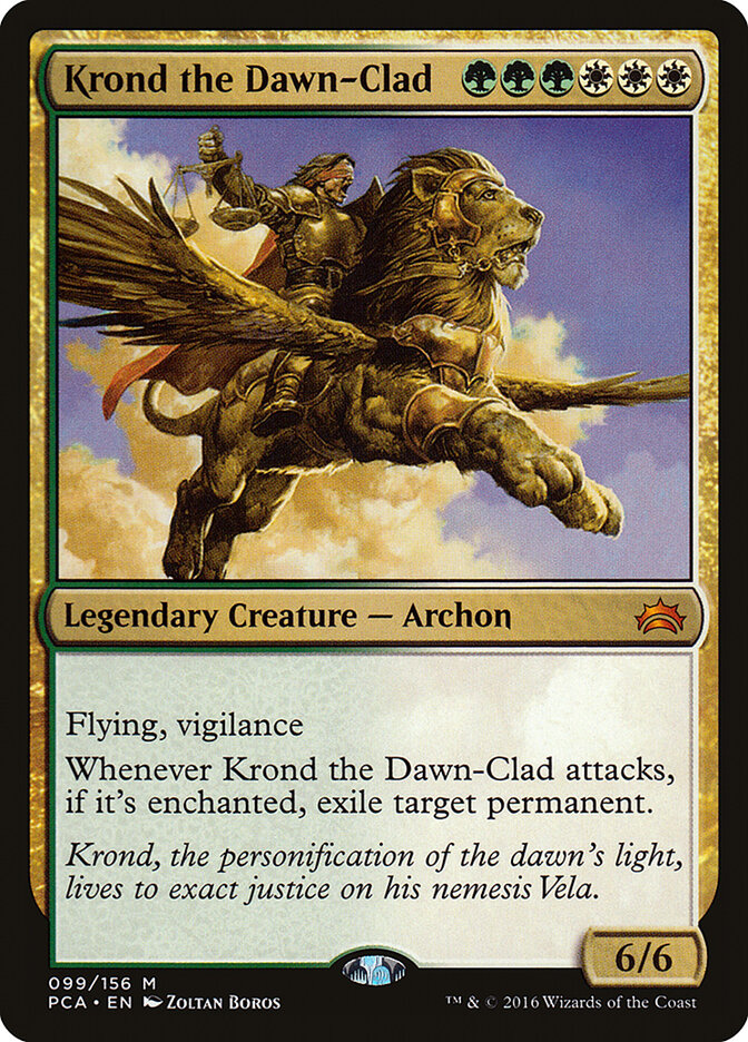 Krond the Dawn-Clad (99) - Planechase Anthology (PCA)