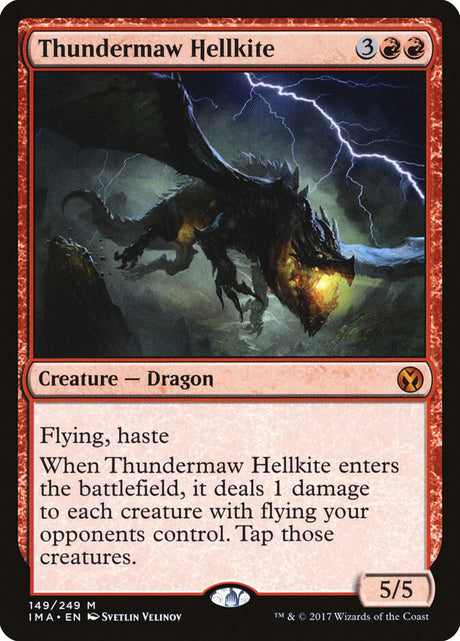 Thundermaw Hellkite (149) - Iconic Masters (IMA)