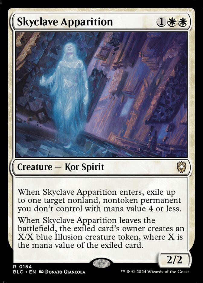 Skyclave Apparition (154) - Bloomburrow Commander (BLC)