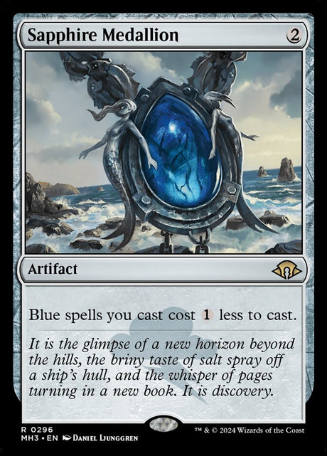 Sapphire Medallion (296) - Modern Horizons 3 (MH3)
