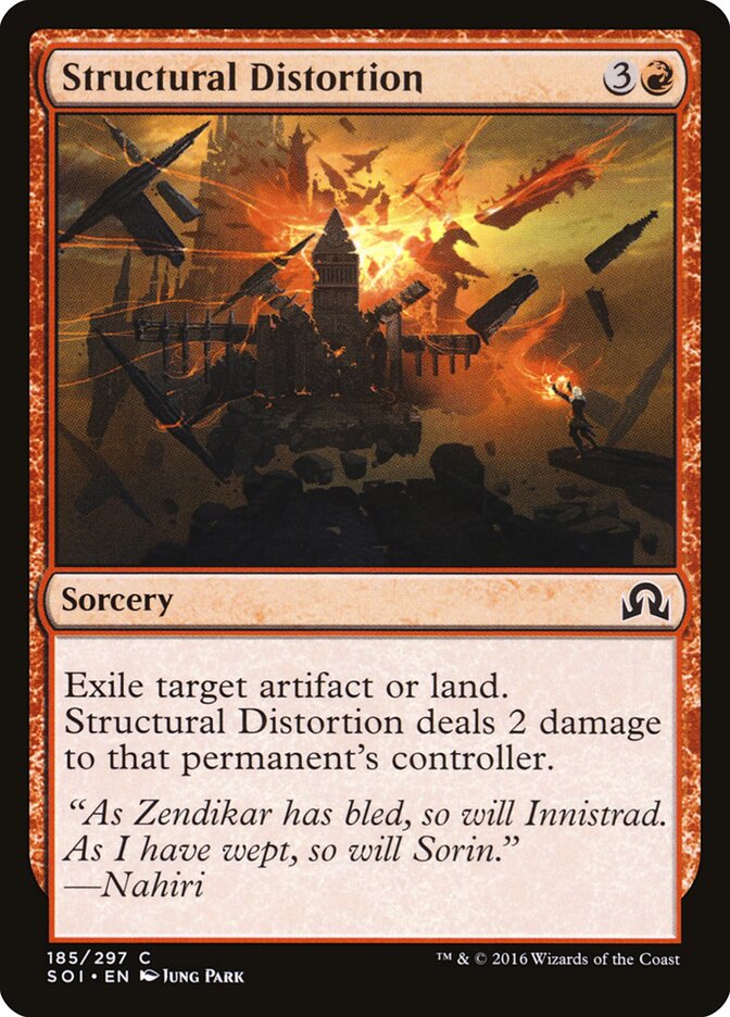 Structural Distortion (185) - Shadows over Innistrad (SOI)