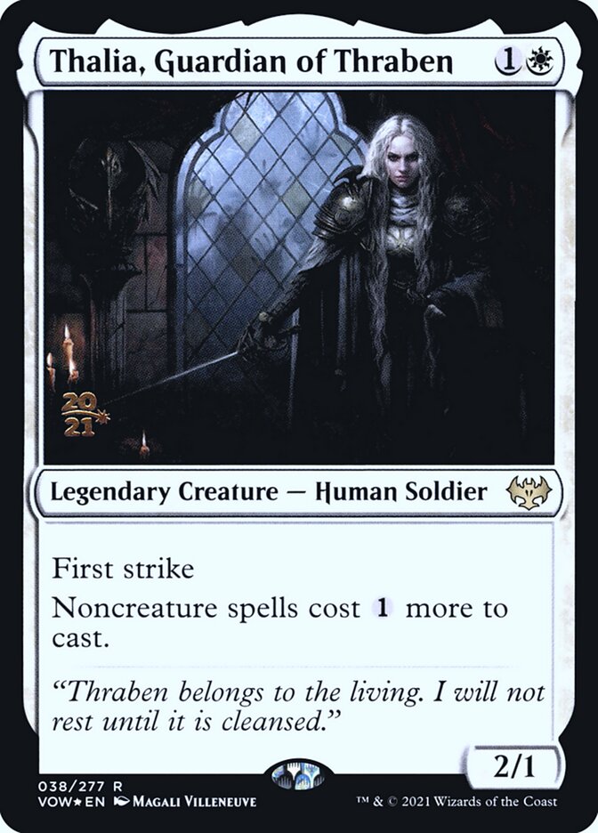Thalia, Guardian of Thraben (38s) - Innistrad: Crimson Vow Promos (PVOW)