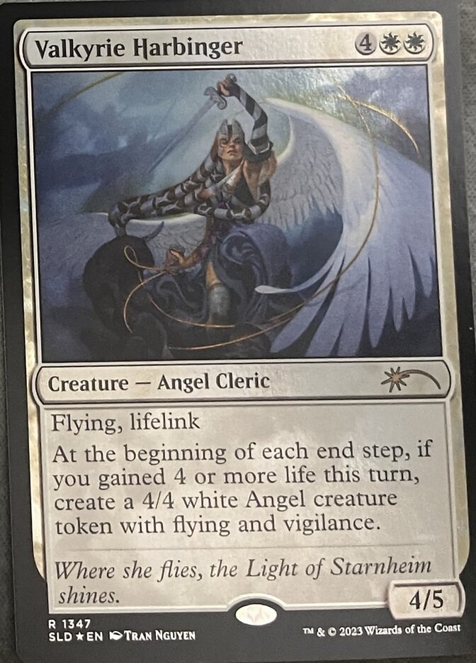 Valkyrie Harbinger (1347) - [Foil] Secret Lair Drop (SLD)