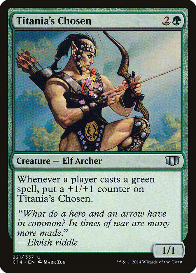 Titania's Chosen (221) - Commander 2014 (C14)