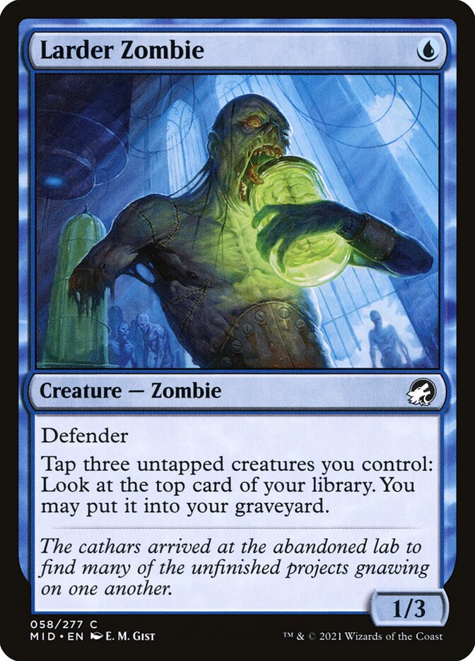 Larder Zombie (58) - Innistrad: Midnight Hunt (MID)