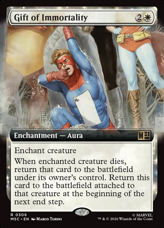 Gift of Immortality (306) - Marvel Super Heroes Commander (MSC)