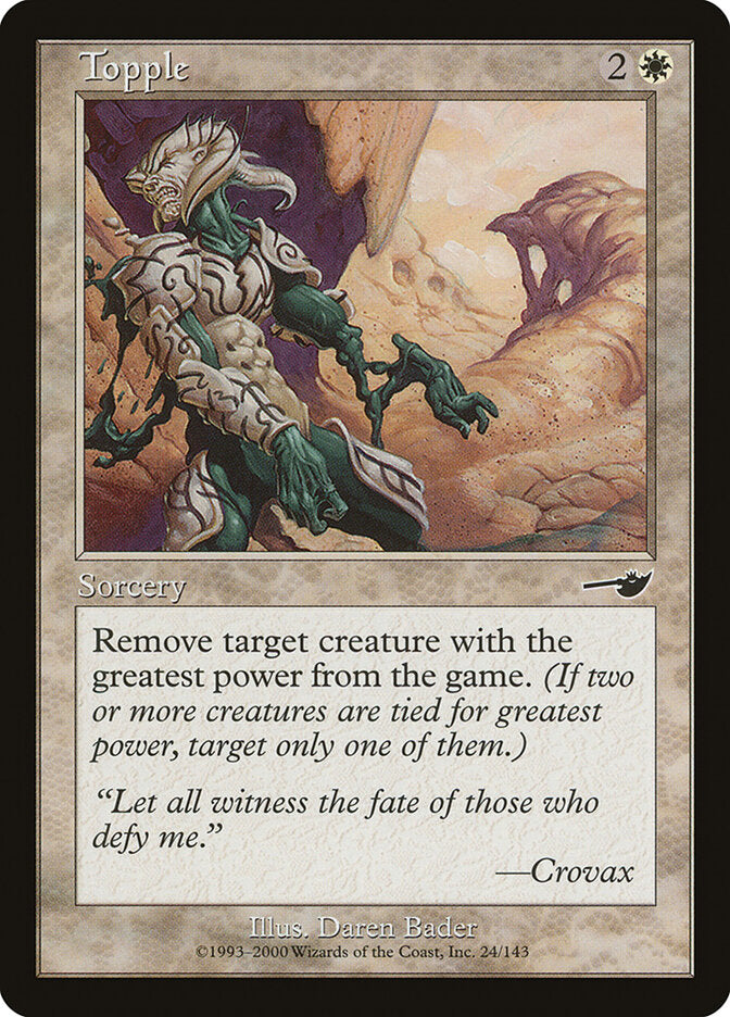 Topple (24) - Nemesis (NEM)