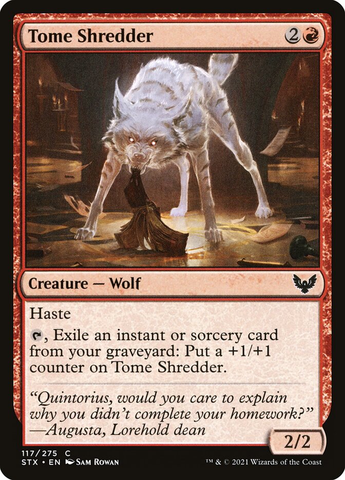 Tome Shredder (117) - Strixhaven: School of Mages (STX)