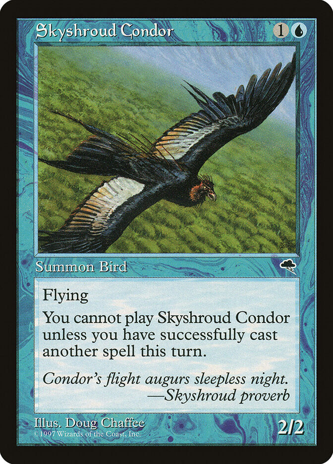 Skyshroud Condor (88) - Tempest (TMP)