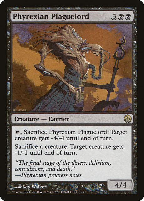 Phyrexian Plaguelord (13) - Duel Decks: Phyrexia vs. the Coalition (DDE)