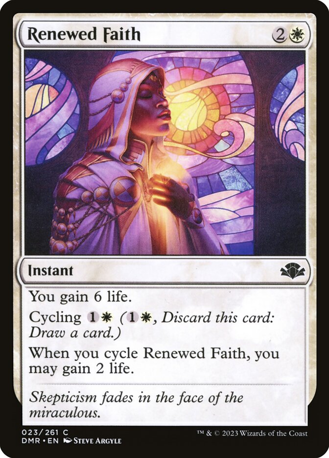 Renewed Faith (23) - Dominaria Remastered (DMR)