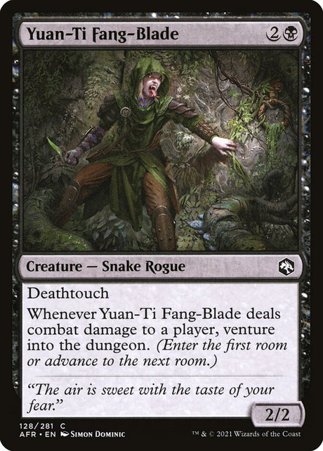Yuan-Ti Fang-Blade (128) - Adventures in the Forgotten Realms (AFR)