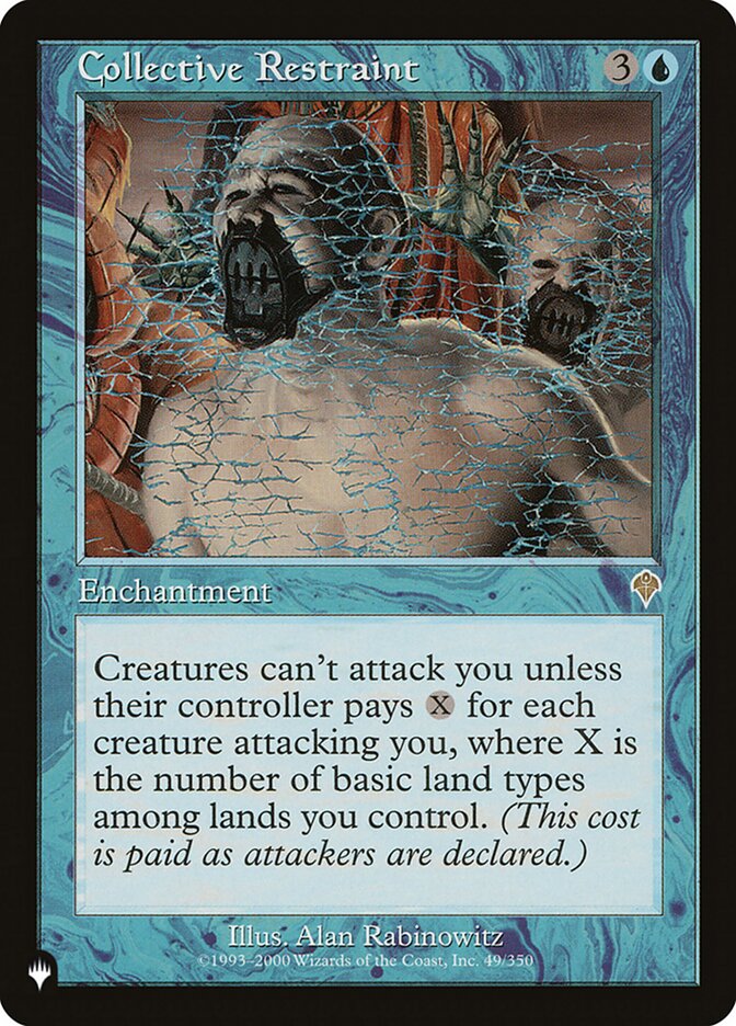 Collective Restraint (INV-49) - The List (PLST)