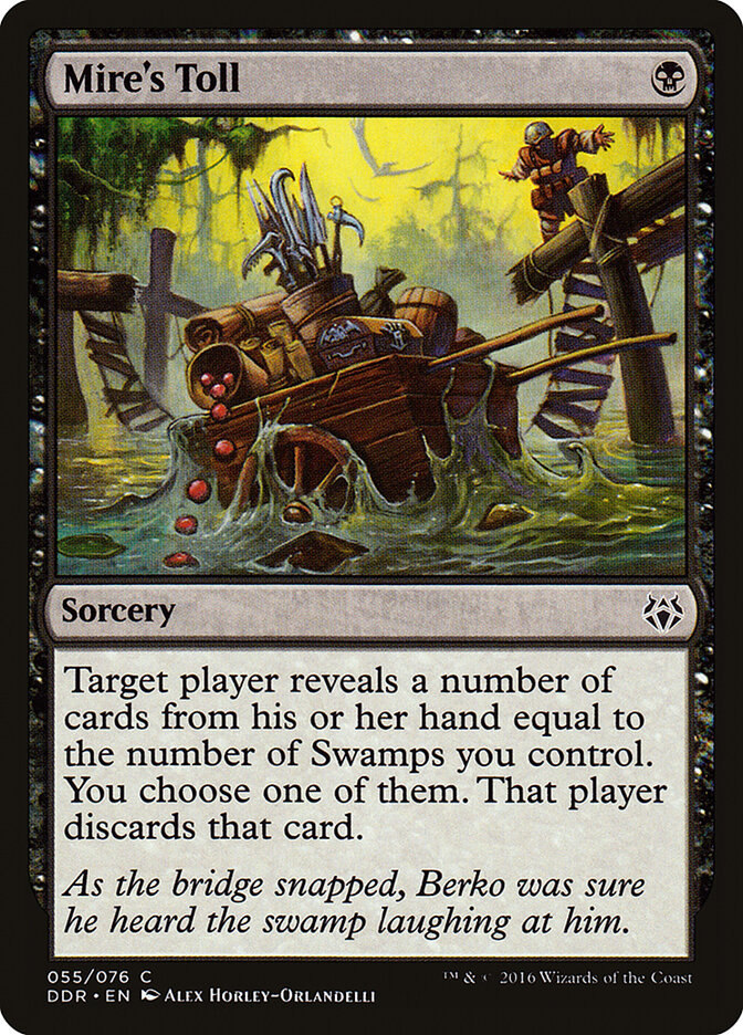 Mire's Toll (55) - Duel Decks: Nissa vs. Ob Nixilis (DDR)