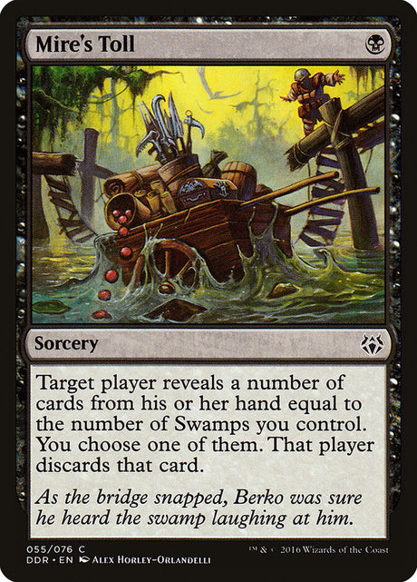 Mire's Toll (55) - Duel Decks: Nissa vs. Ob Nixilis (DDR)