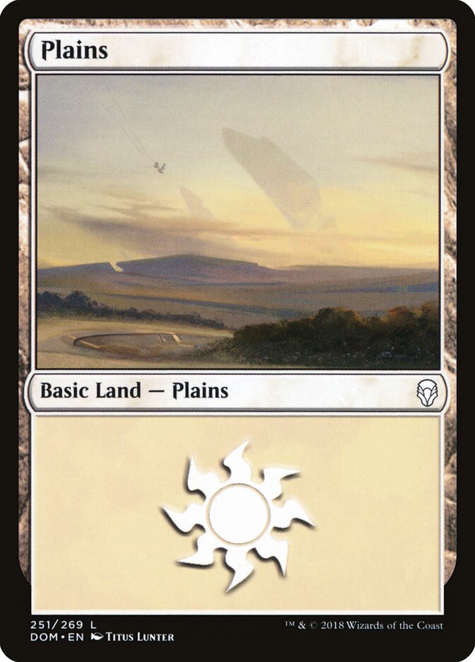 Plains (251) - Dominaria (DOM)