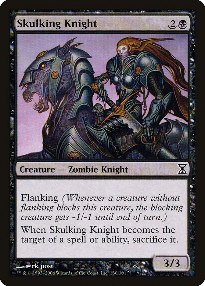 Skulking Knight (130) - Time Spiral (TSP)