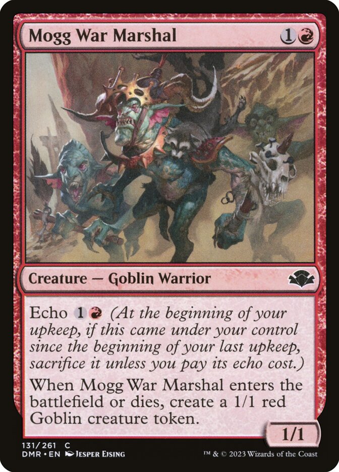 Mogg War Marshal (131) - Dominaria Remastered (DMR)
