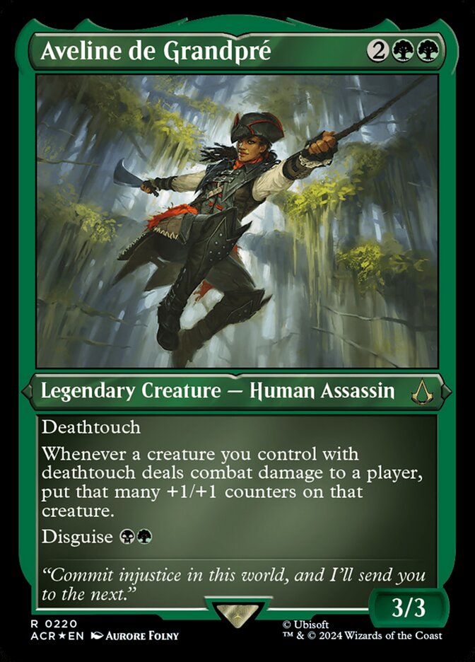 Aveline de Grandpré - [Etched Foil] Assassin's Creed (ACR)