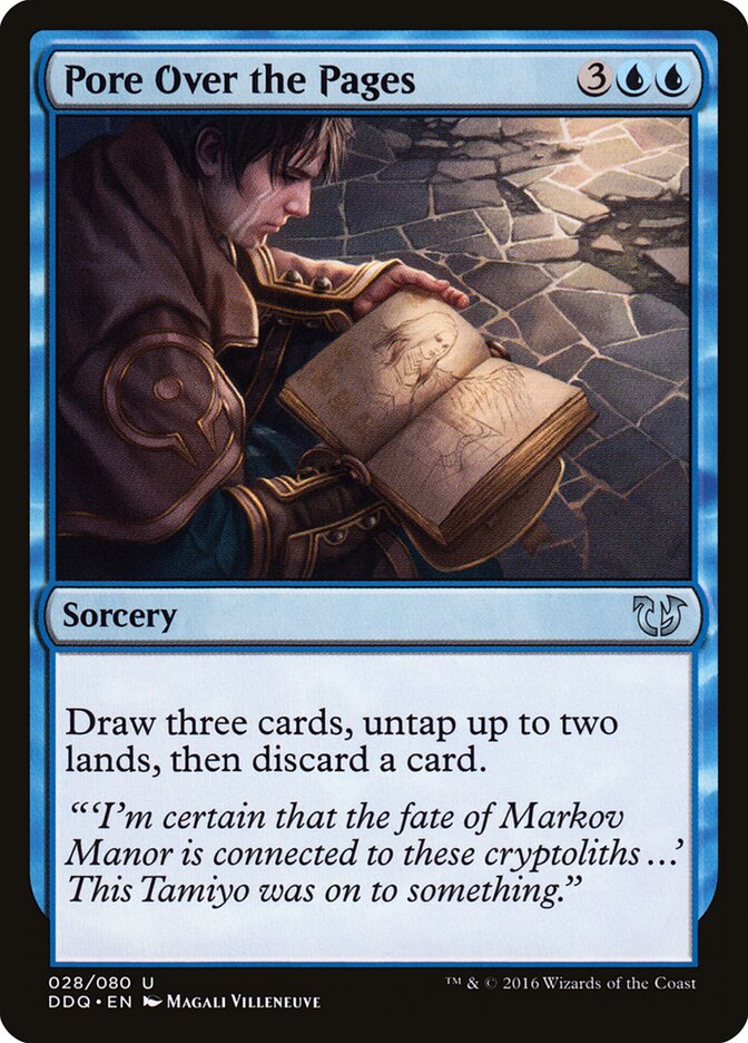 Pore Over the Pages (28) - Duel Decks: Blessed vs. Cursed (DDQ)