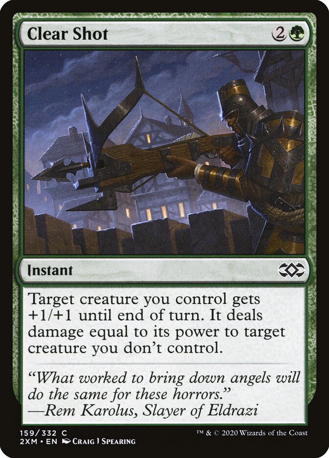 Clear Shot (159) - Double Masters (2XM)