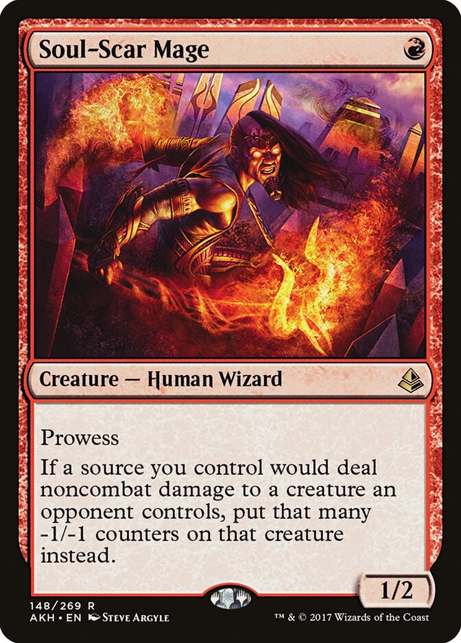 Soul-Scar Mage (148) - Amonkhet (AKH)
