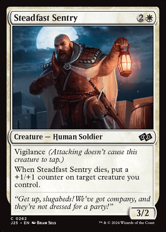 Steadfast Sentry (262) - Foundations Jumpstart (J25)