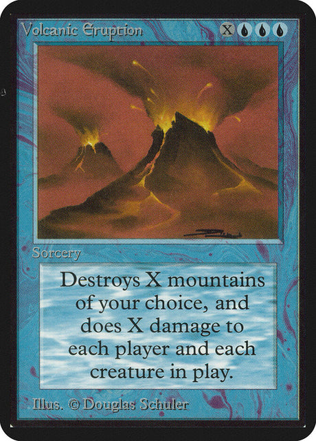 Volcanic Eruption (88) - Limited Edition Alpha (LEA)
