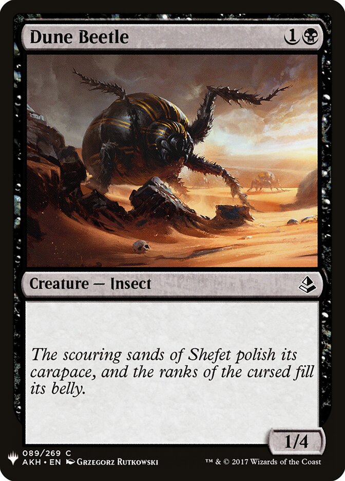 Dune Beetle (AKH-89) - The List (PLST)