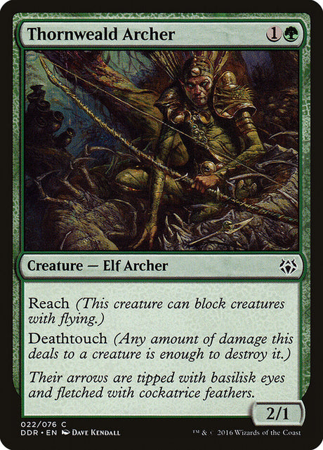Thornweald Archer (22) - Duel Decks: Nissa vs. Ob Nixilis (DDR)