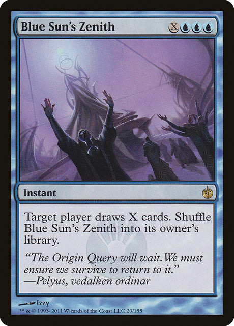 Blue Sun's Zenith (20) - Mirrodin Besieged (MBS)