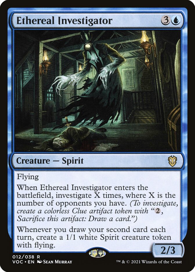 Ethereal Investigator (12) - Crimson Vow Commander (VOC)