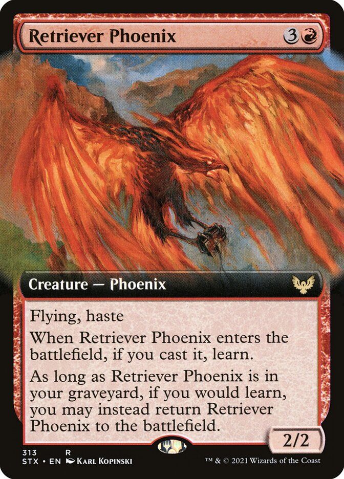 Retriever Phoenix (313) - Strixhaven: School of Mages (STX)