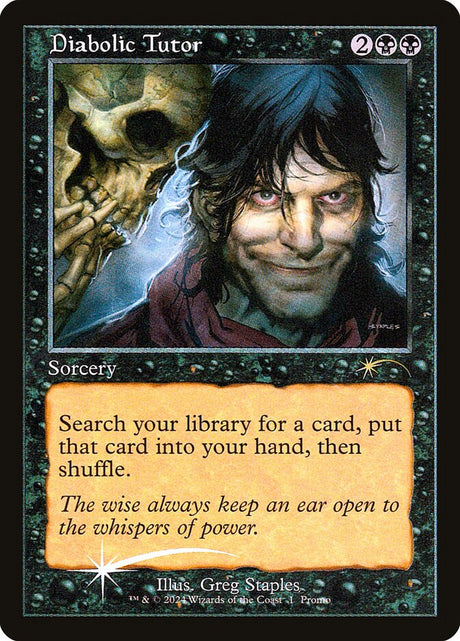 Diabolic Tutor (13) - Wizards Play Network 2024 (PW24)