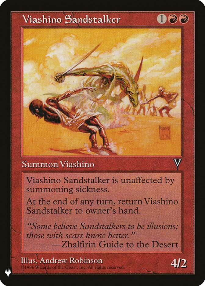 Viashino Sandstalker (VIS-100) - The List (PLST)