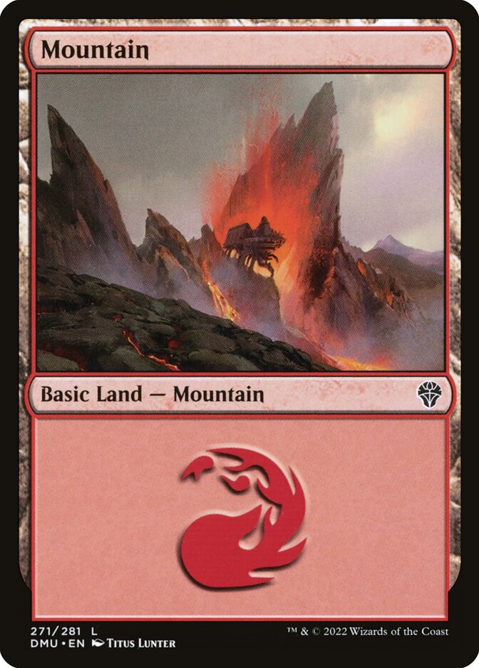 Mountain (271) - Dominaria United (DMU)