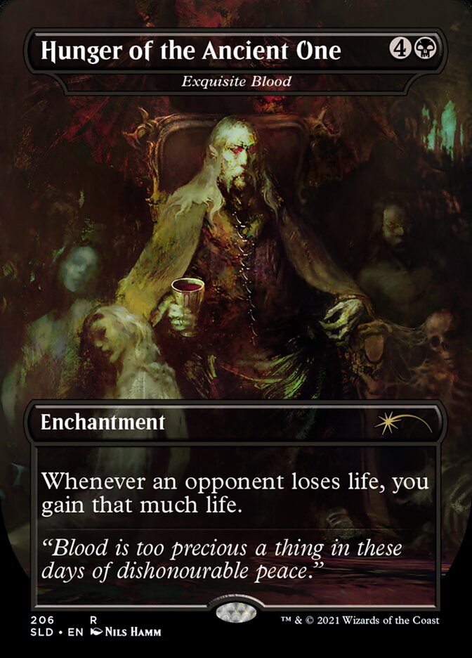 Hunger of the Ancient One - Exquisite Blood (206) - Secret Lair Drop (SLD)