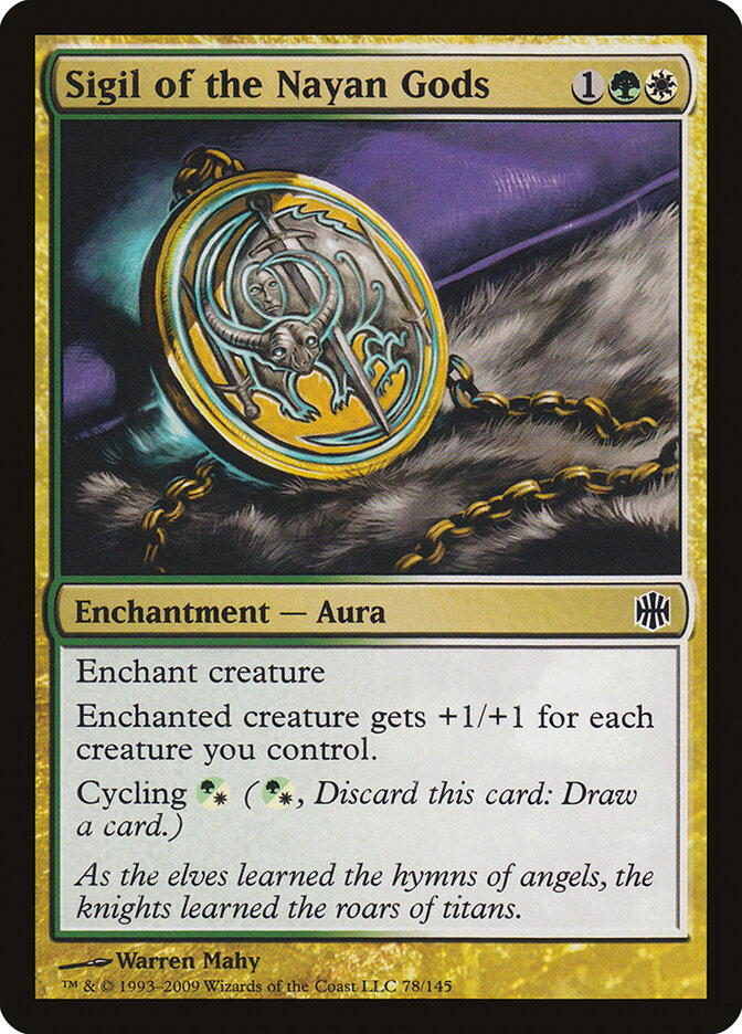 Sigil of the Nayan Gods (78) - Alara Reborn (ARB)
