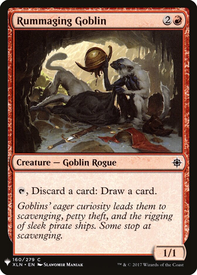 Rummaging Goblin (XLN-160) - The List (PLST)