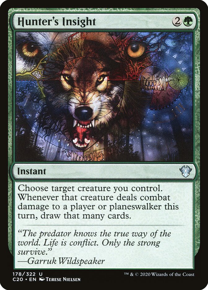 Hunter's Insight (178) - Commander 2020 (C20)
