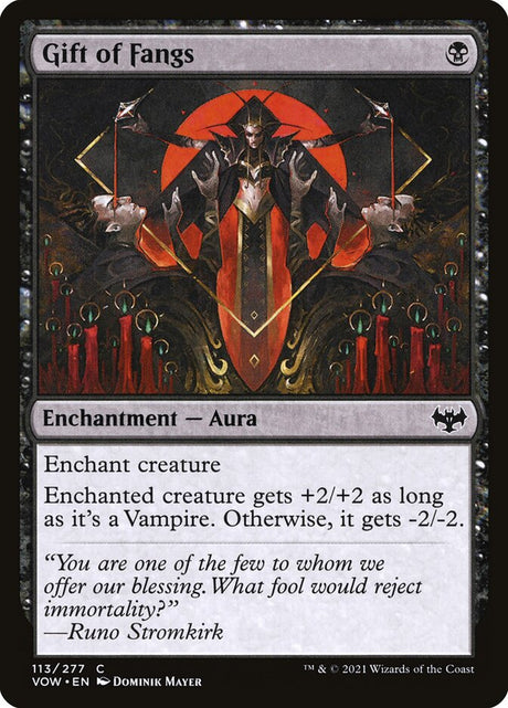 Gift of Fangs (113) - Innistrad: Crimson Vow (VOW)