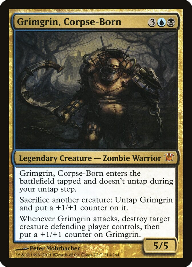Grimgrin, Corpse-Born (214) - Innistrad (ISD)