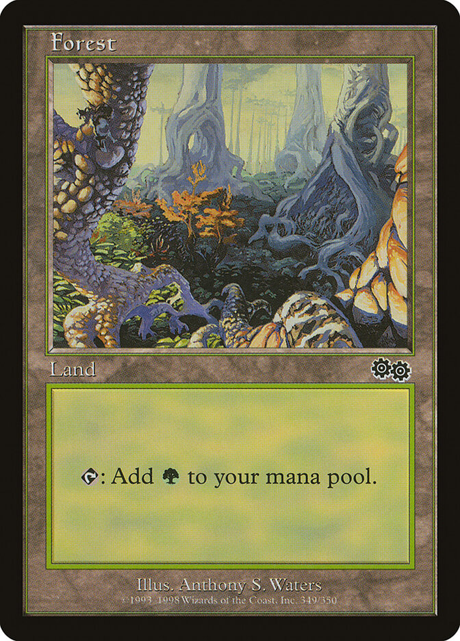 Forest (349) - Urza's Saga (USG)