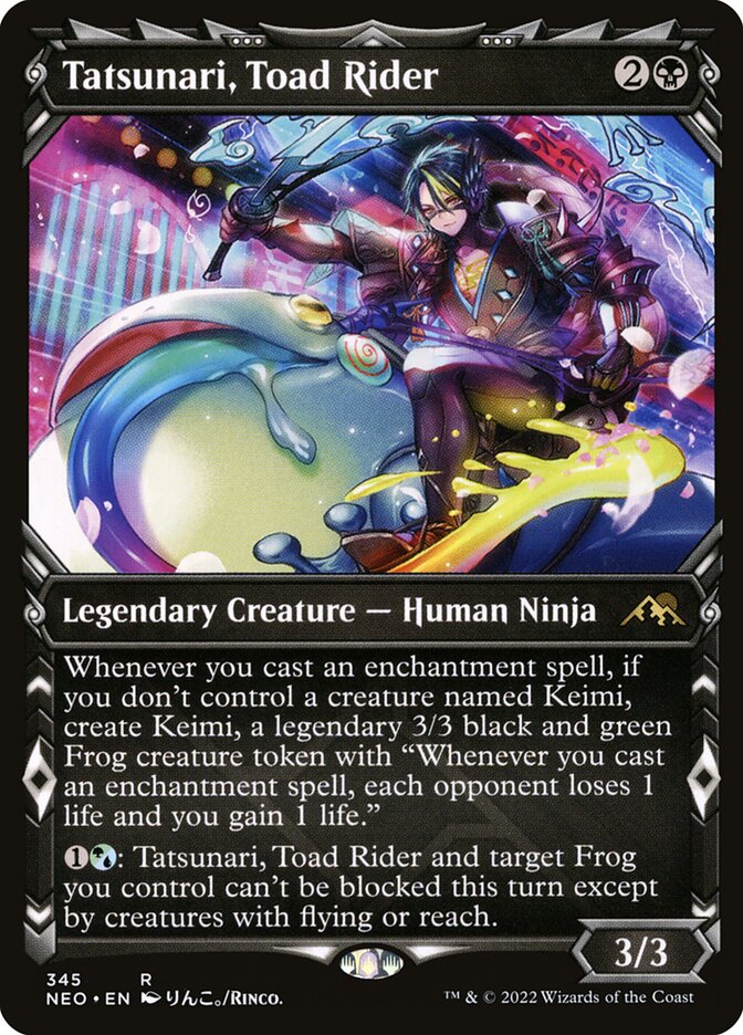 Tatsunari, Toad Rider (345) - Kamigawa: Neon Dynasty (NEO)